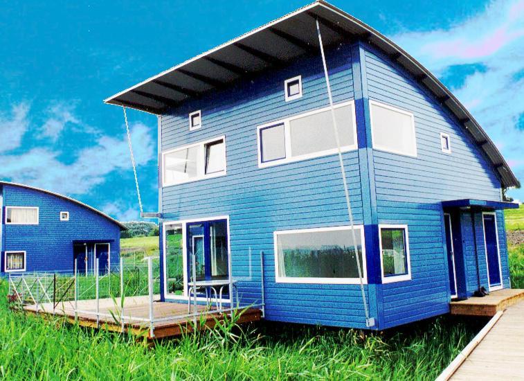 6 Pers. Waterfront Home Seeblick, Equipped Stilt House On The Water Anjum Екстер'єр фото